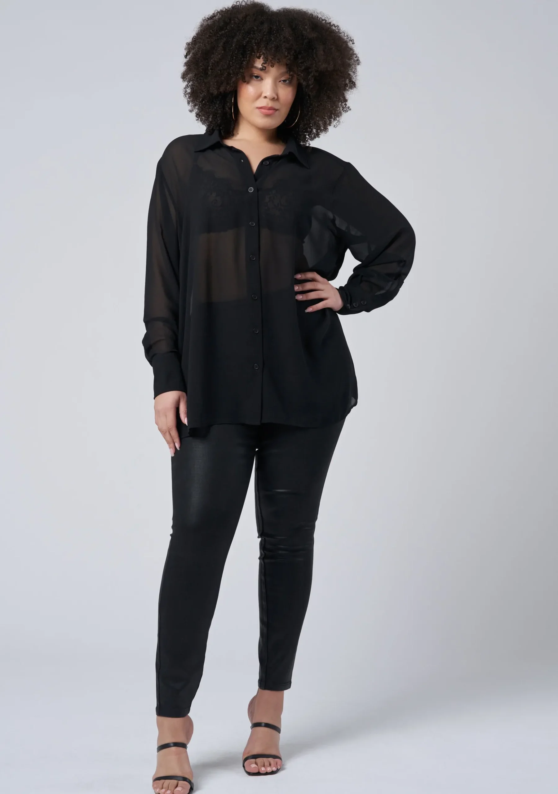Vixen Sheer Shirt