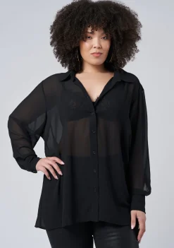 Vixen Sheer Shirt