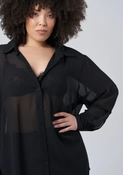 Vixen Sheer Shirt