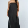 Vortex Maxi Slip Dress