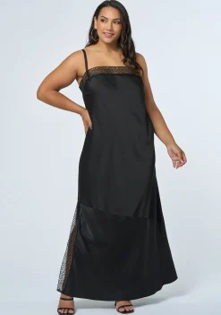 Vortex Maxi Slip Dress