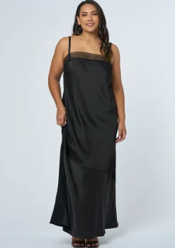 Vortex Maxi Slip Dress