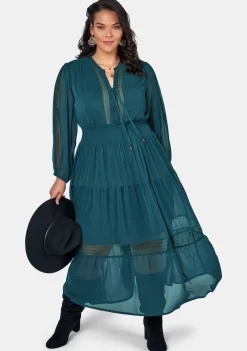 Wild Forest Maxi Dress