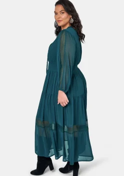 Wild Forest Maxi Dress