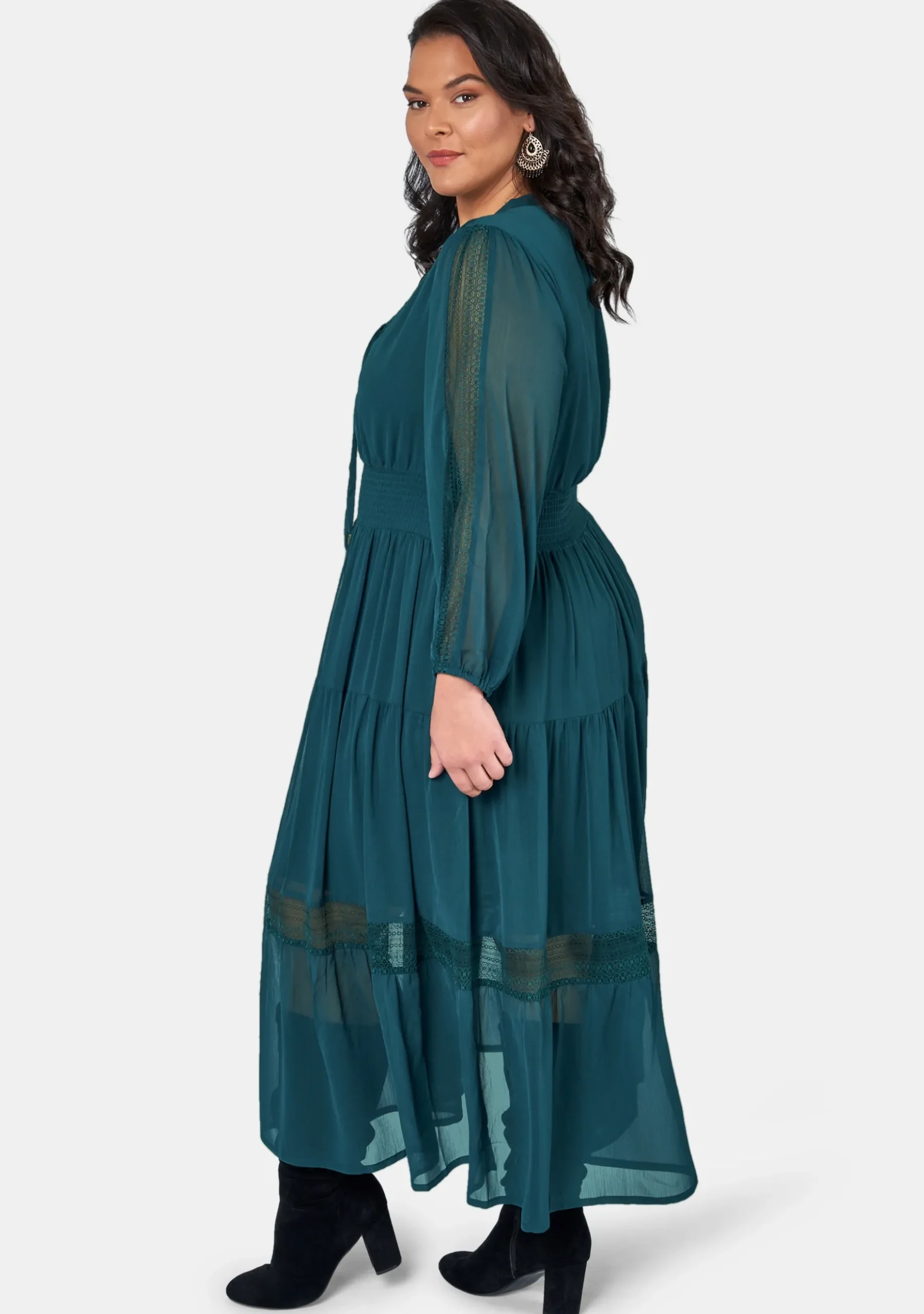 Wild Forest Maxi Dress