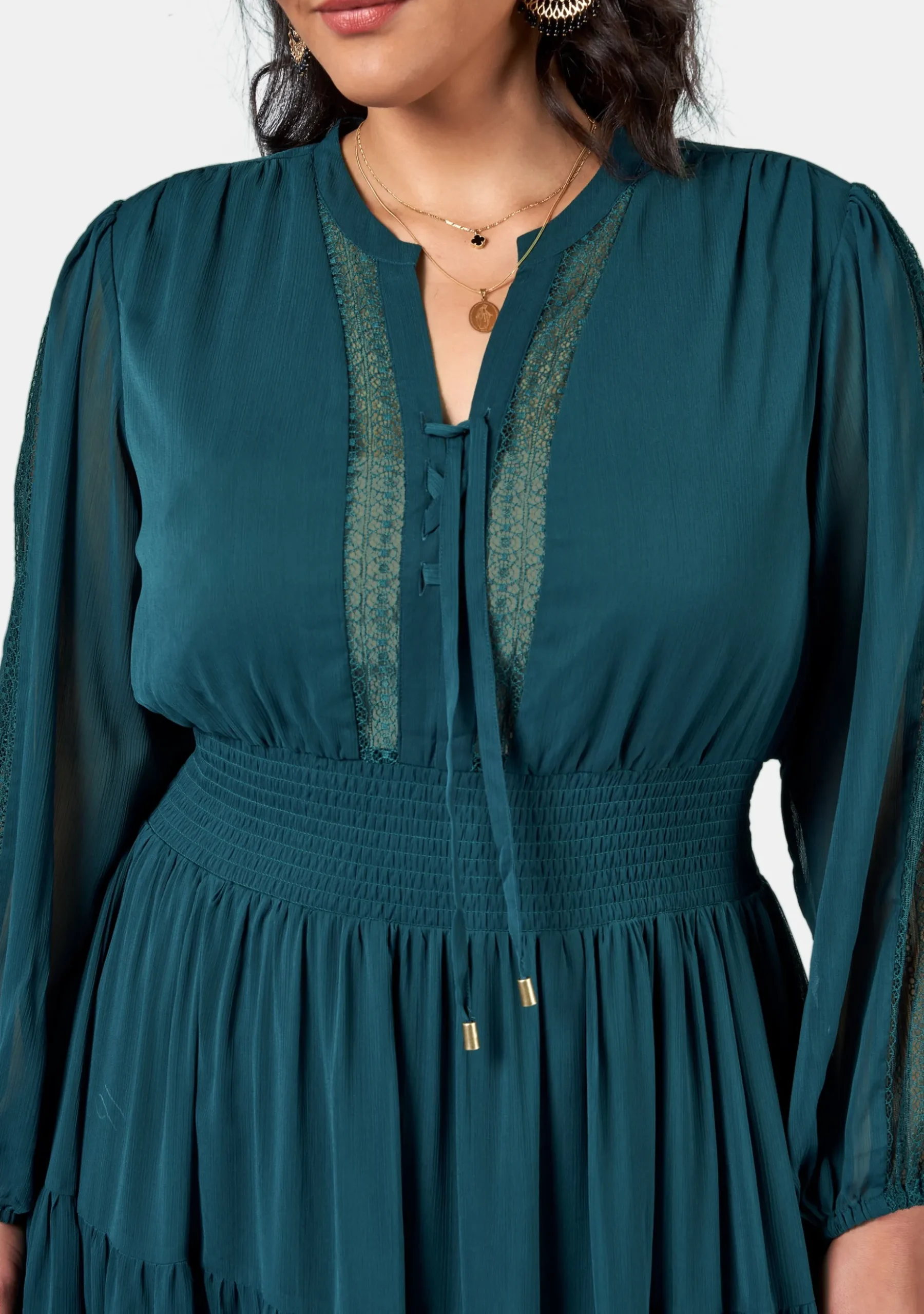 Wild Forest Maxi Dress