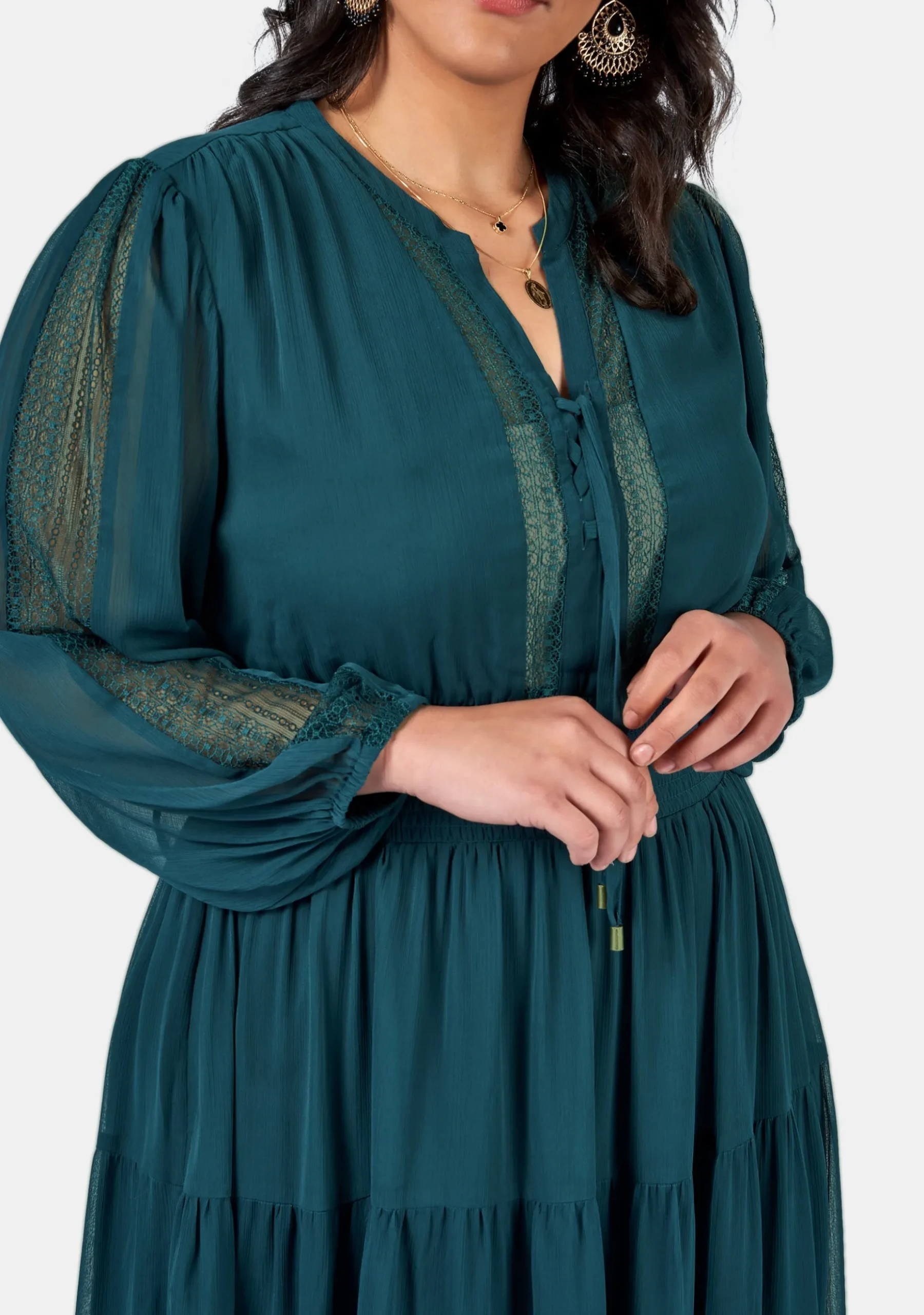 Wild Forest Maxi Dress