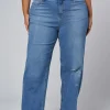 Wild Roses Straight Leg Jean