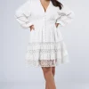 Zaliah Lace Mini Dress