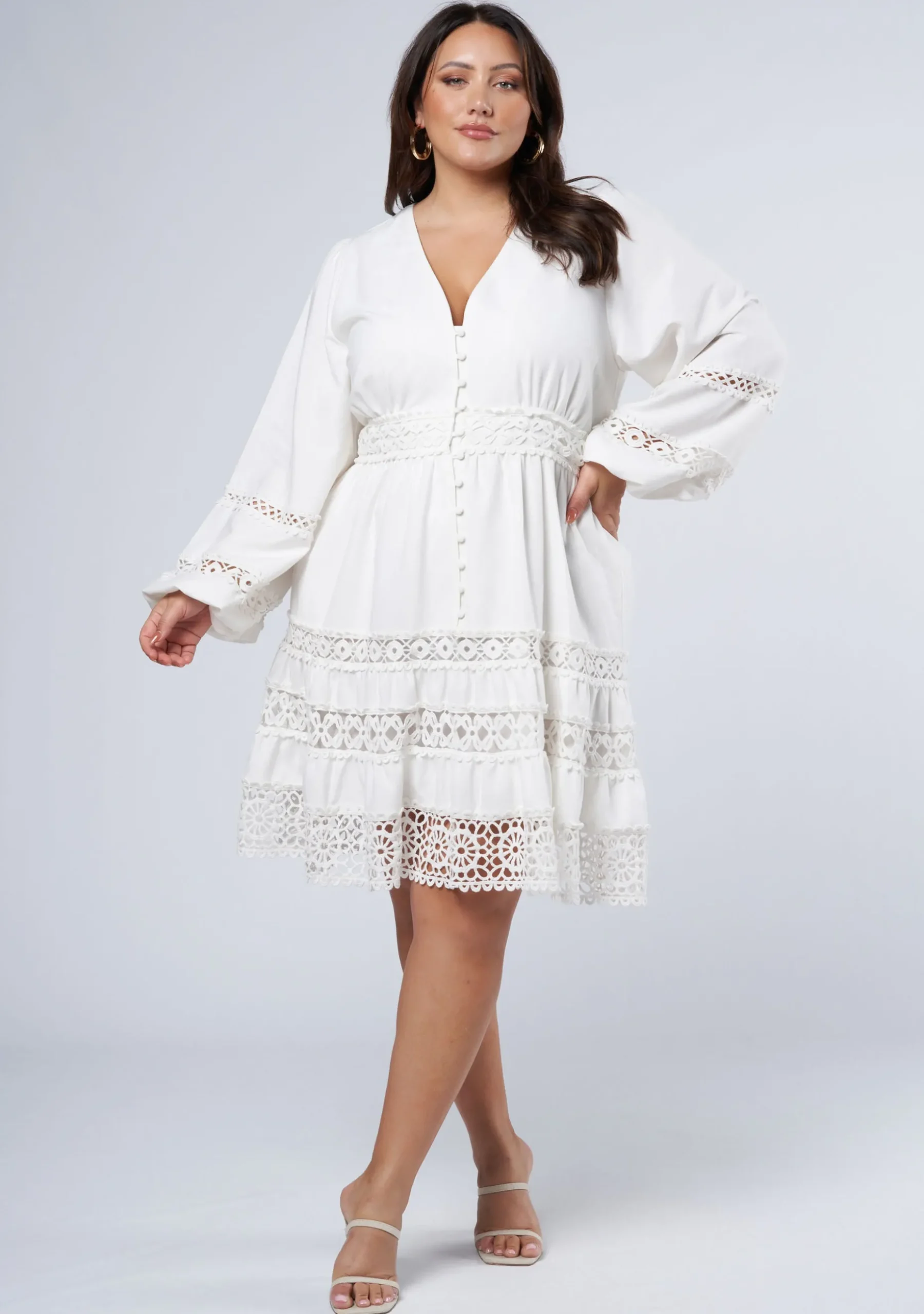 Zaliah Lace Mini Dress